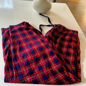 Men’s plaid pj pants